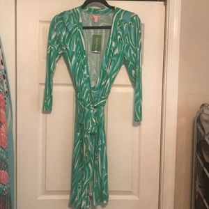 Lilly pulitzer wrap dress